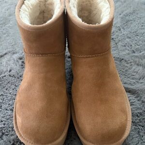 UGG Cream Plush Lined Footwear